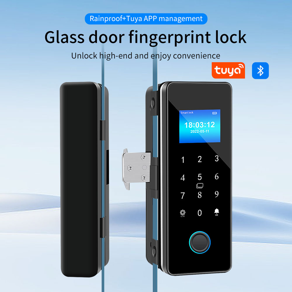 Waterproof Tuya APP Control Sl - Glass Door Hinge ulasan dan harga