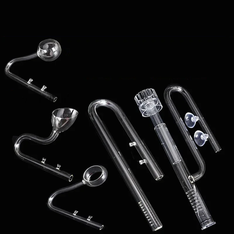 Glass Lily Pipe Skimmer Inflow - Aquael Filter Fzn ulasan dan harga