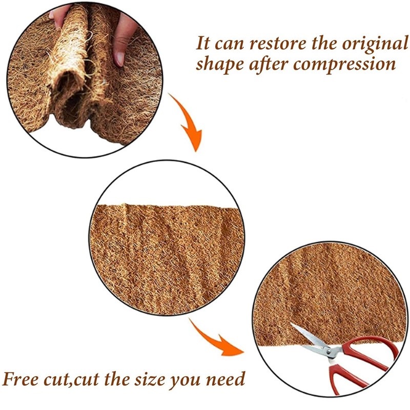 Natural Reptile Carpet Coconut - Substrate Coconut Fiber ulasan dan harga