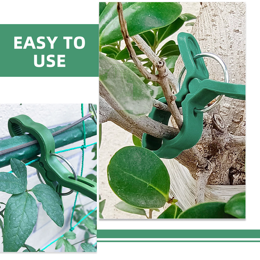 60Pcs Garden Plant Clips Plast - Vine Climbing Plastic ulasan dan harga